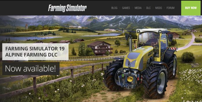 Farm simulator